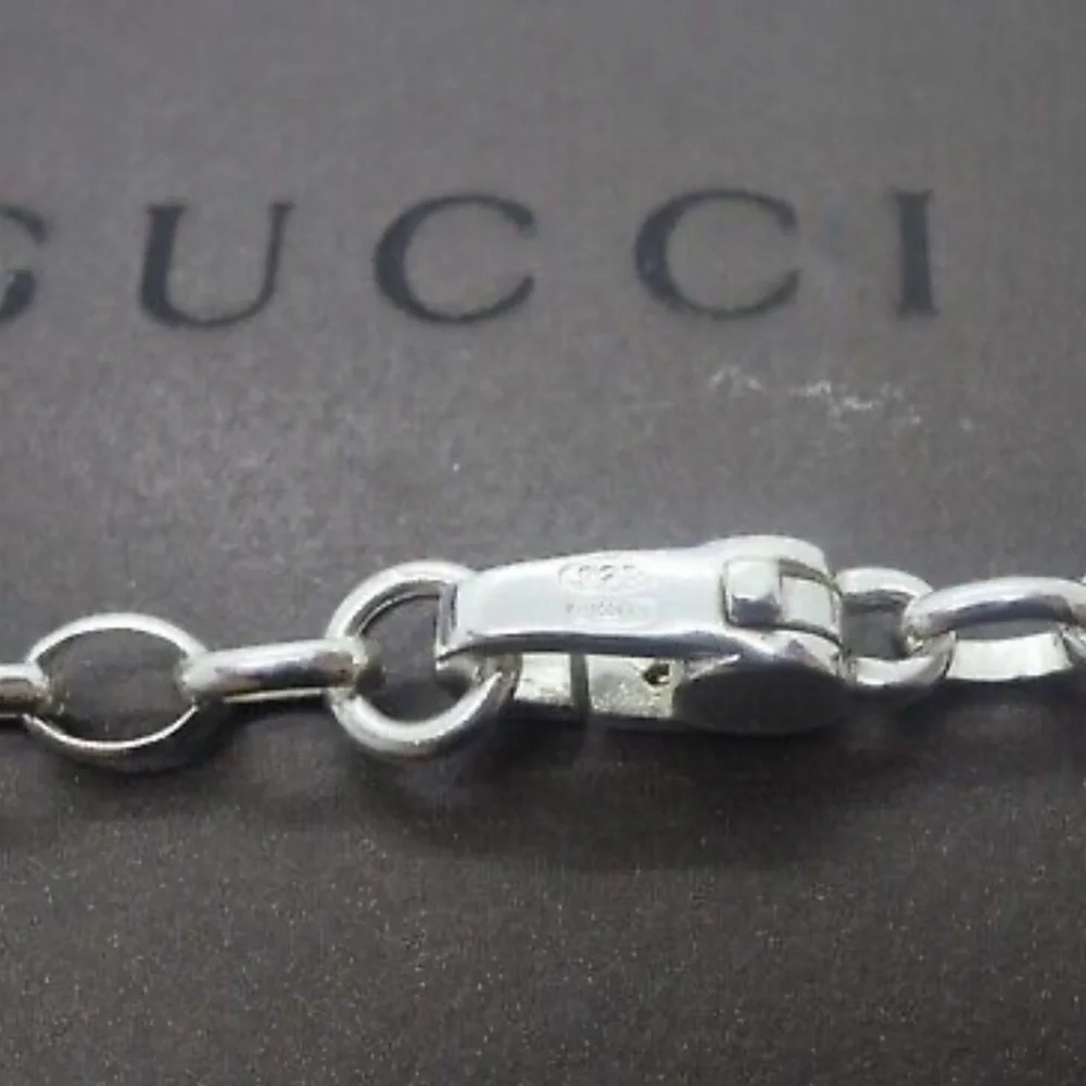 Gucci luxury necklace 925 sterling silver Pristine!!!!